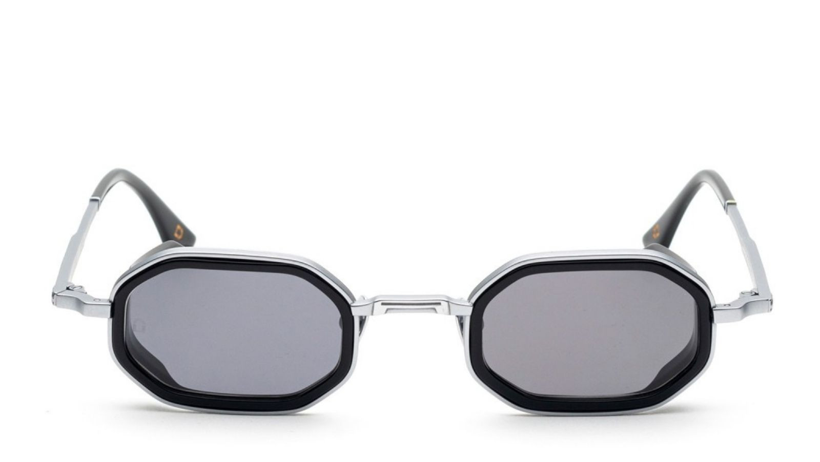 Occhiali da sole uomo donna Luxury Soho London HARROW - ARG/NERO SC012 argento nero nuova collezione