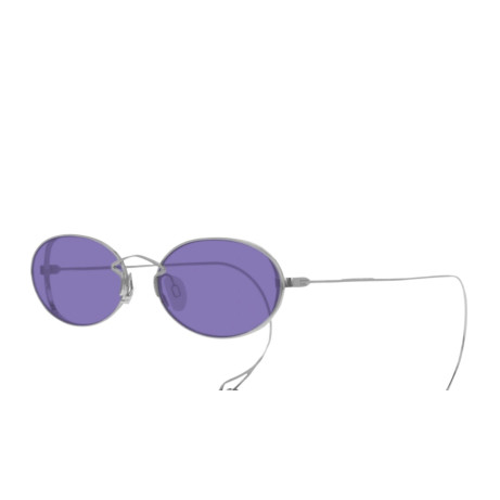 Occhiali da sole donna Luxury Mcq MQ0272SA 003 silver silver violet nuova collezione