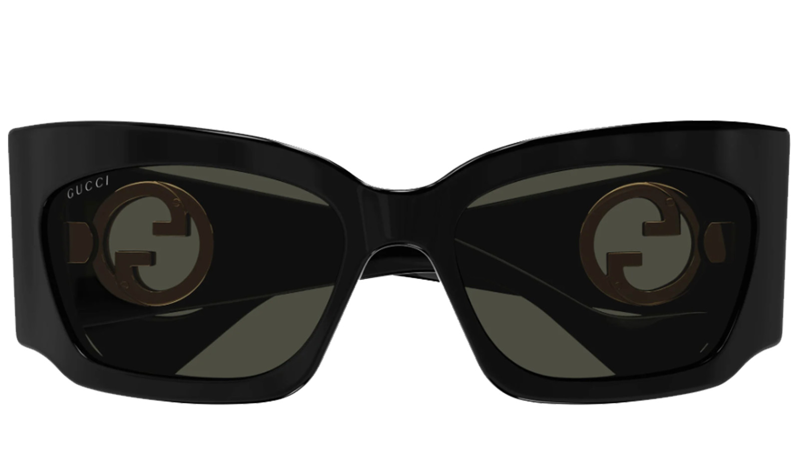 Luxury women s sunglasses Gucci GG1412S Black Grey (001) new collection