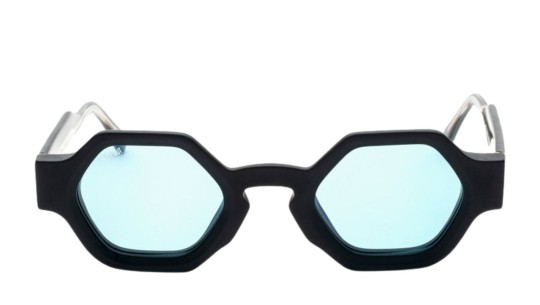 Occhiali da sole uomo donna Luxury Bustout ELTON NERO OPACO SC010 nuova collezione