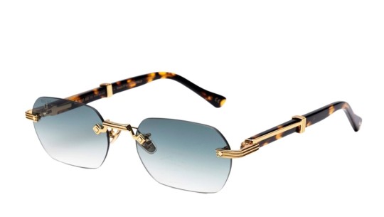 Occhiali da sole uomo donna Luxury Bustout BONNIE - ORO/TARTARUGA DC016 - CAT. 3 nuova collezione