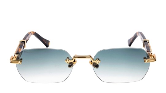 Occhiali da sole uomo donna Luxury Bustout BONNIE - ORO/TARTARUGA DC016 - CAT. 3 nuova collezione