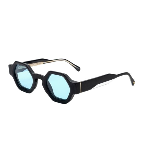 Occhiali da sole uomo donna Luxury Bustout ELTON NERO OPACO SC010 nuova collezione 2