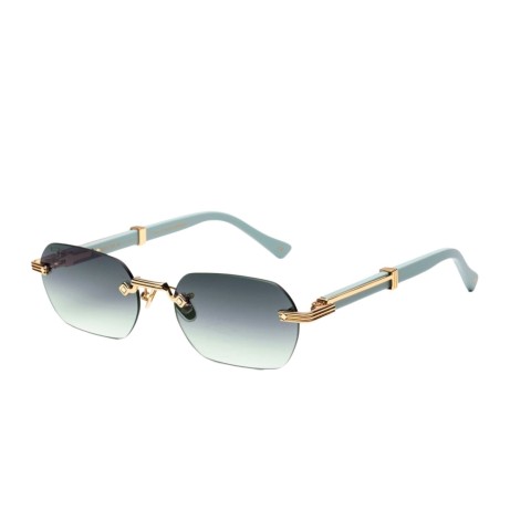 Occhiali da sole uomo donna Luxury Bustout BONNIE - ORO/SALVIA DC028 - CAT. 3 nuova collezione 2