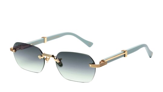 Occhiali da sole uomo donna Luxury Bustout BONNIE - ORO/SALVIA DC028 - CAT. 3 nuova collezione