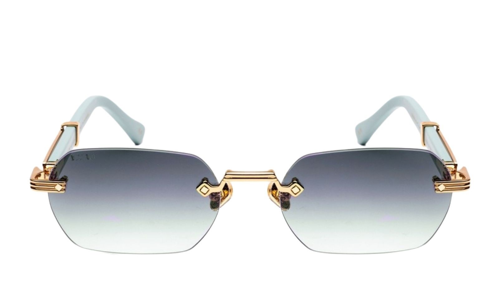 Occhiali da sole uomo donna Luxury Bustout BONNIE - ORO/SALVIA DC028 - CAT. 3 nuova collezione