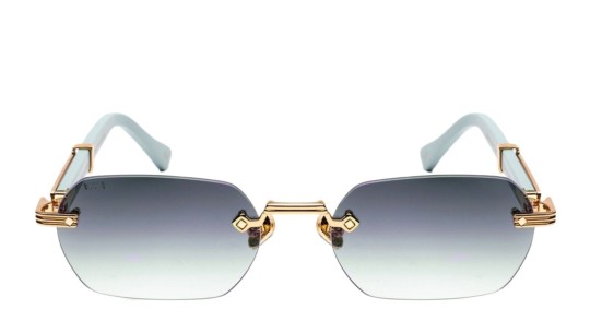 Occhiali da sole uomo donna Luxury Bustout BONNIE - ORO/SALVIA DC028 - CAT. 3 nuova collezione