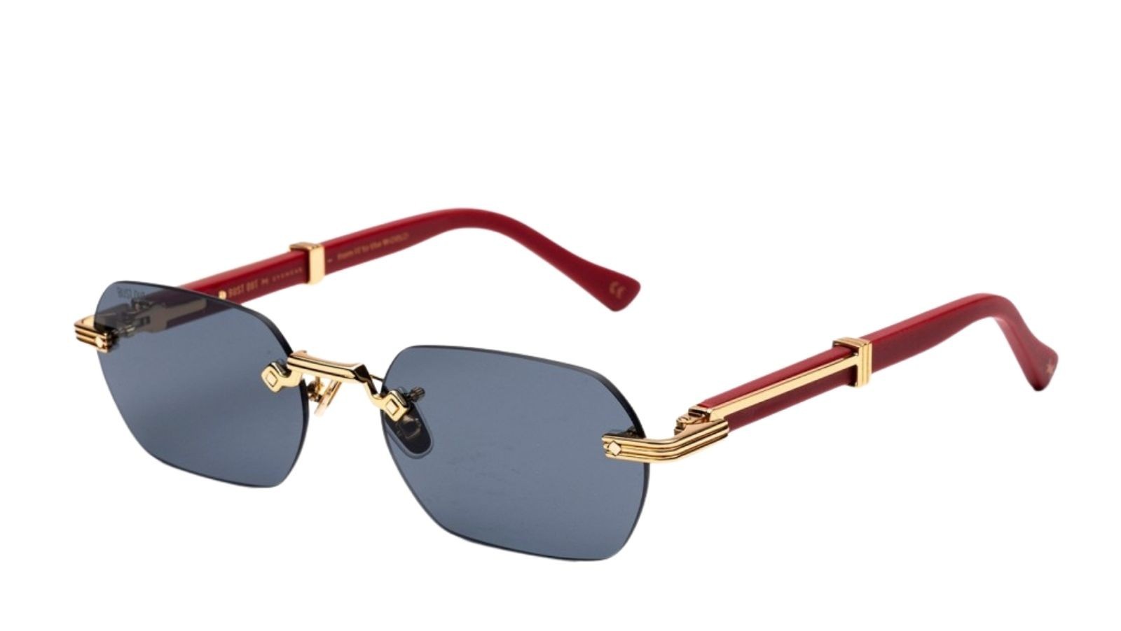 Occhiali da sole uomo donna Luxury Bustout BONNIE - ORO/BORDEAUX SC012 - CAT. 3 nuova collezione