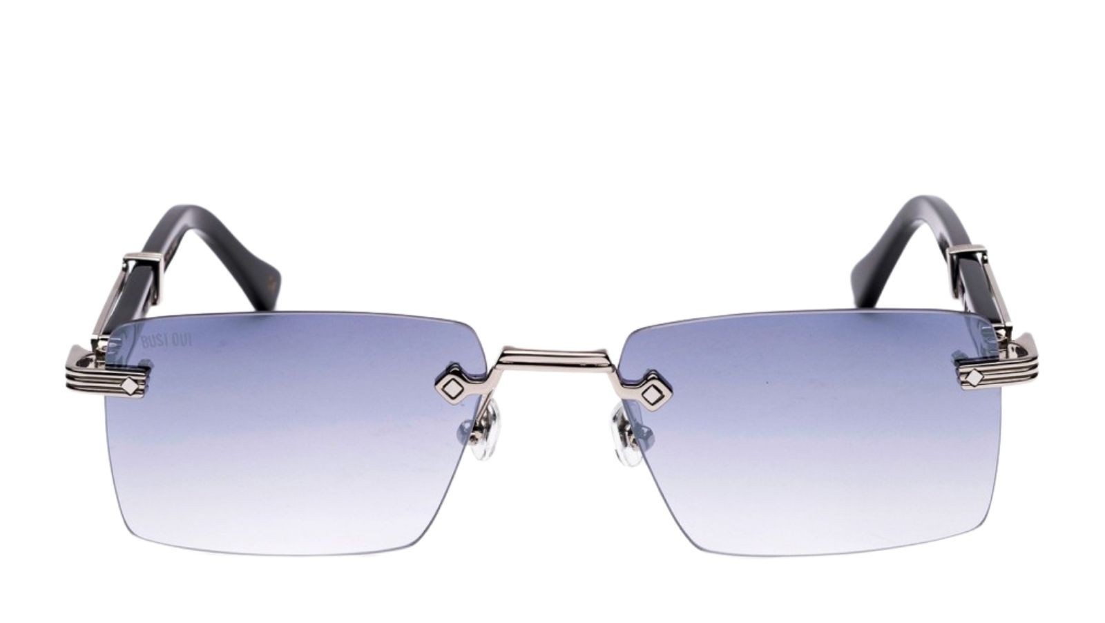 Occhiali da sole uomo donna Luxury Bustout CLYDE - ARGENTO/NERO CRR16 - CAT. 3 nuova collezione