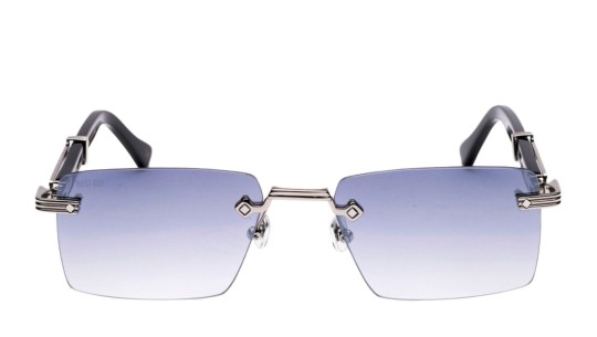 Occhiali da sole uomo donna Luxury Bustout CLYDE - ARGENTO/NERO CRR16 - CAT. 3 nuova collezione