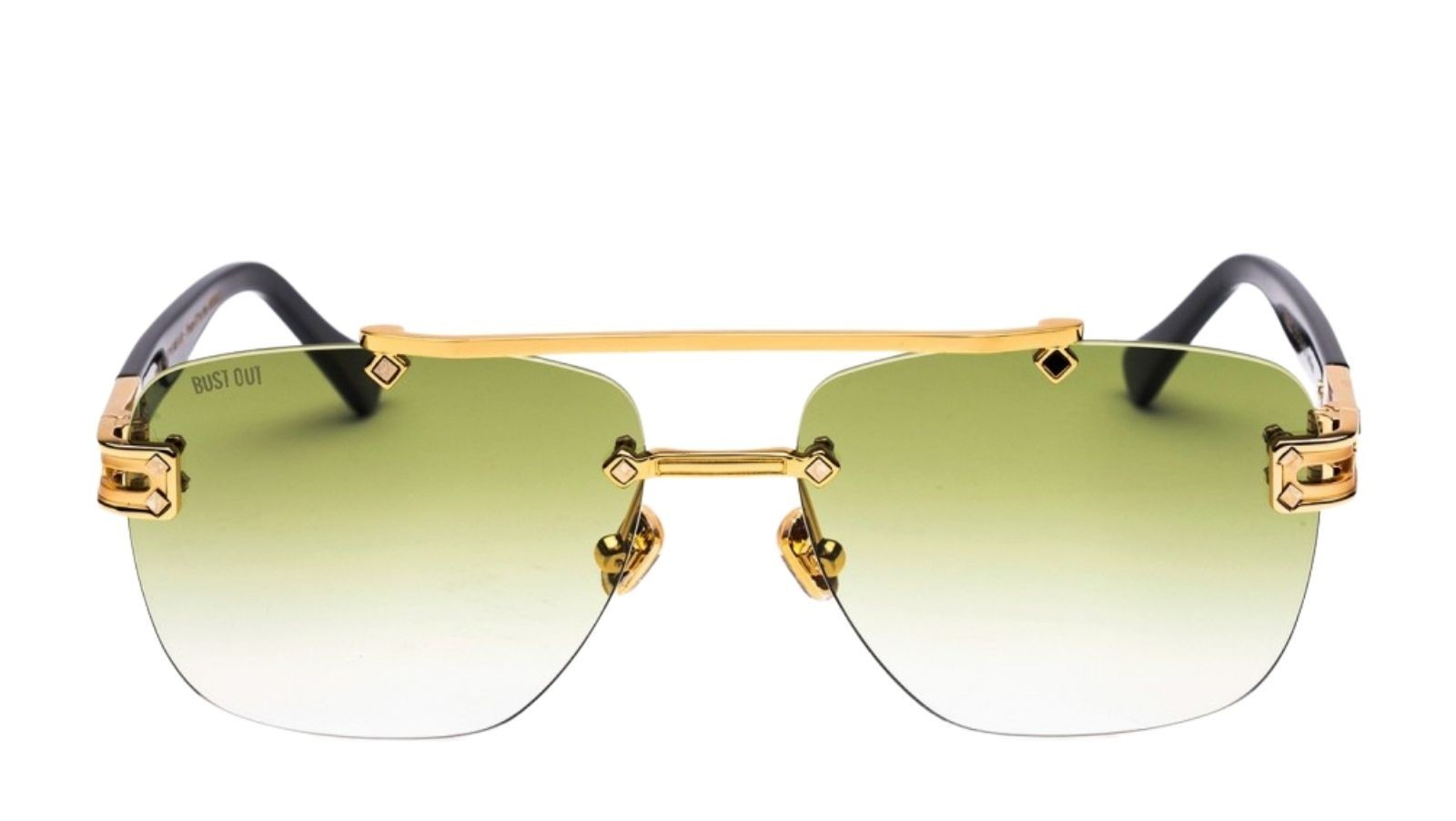 Occhiali da sole uomo donna Luxury Bustout PABLO - ORO/NERO CRR16 nuova collezione