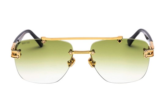 Occhiali da sole uomo donna Luxury Bustout PABLO - ORO/NERO CRR16 nuova collezione