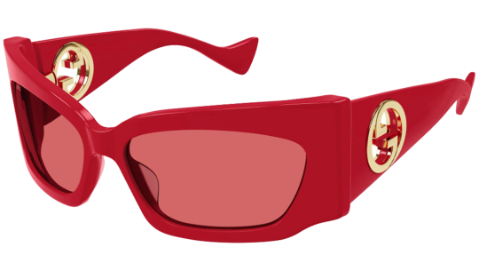 Luxury women s sunglasses Gucci GG1412S Red (004) new collection