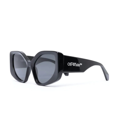 Occhiali da sole uomo donna Luxury Off White OERI062 DENVER 1007 black nuova collezione 2