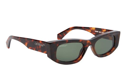 Occhiali da sole uomo donna Luxury Off White OERI090 MATERA 6055 havana nuova collezione