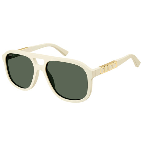 Occhiali da sole uomo donna Luxury Gucci GG1188S ivory green (005) nuova collezione 2