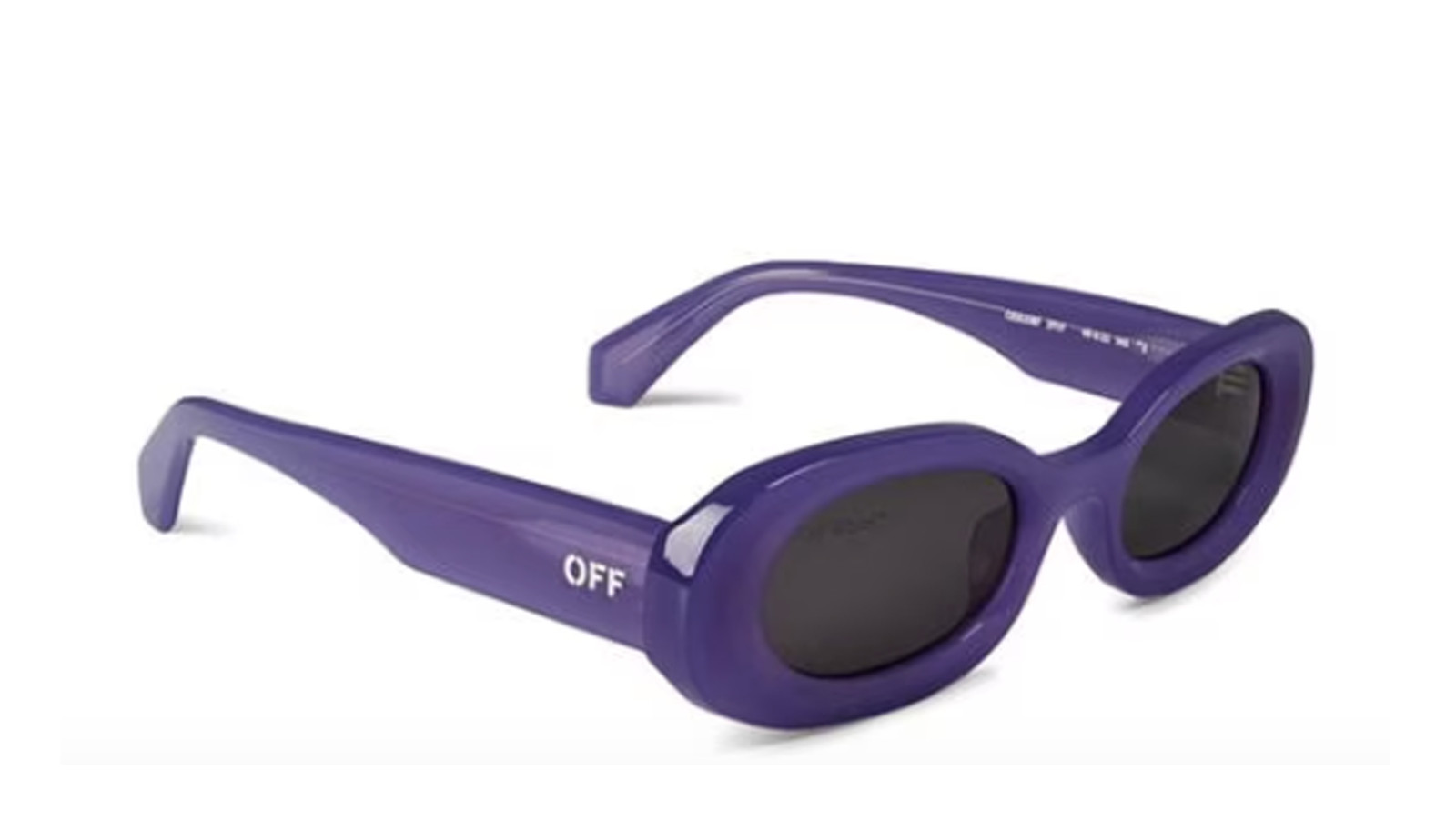 Occhiali sole uomo donna Luxury Off White OERI087 AMALFI 3707 purple nuova collezione