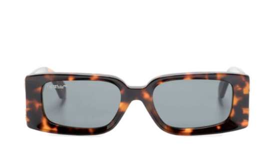 Occhiali da sole uomo donna Luxury Off White OERI098 ROMA 6007 havana nuova collezione Occhiali da sole uomo donna Luxury Off White OERI098 ROMA 6007 havana nuova collezione
