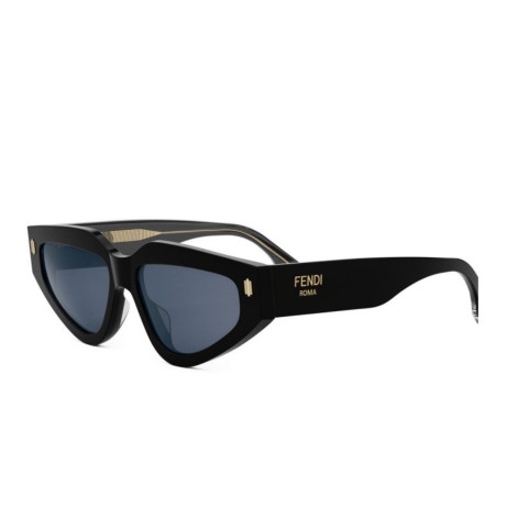 Occhiali da sole donna Luxury Maison Fendi FE40163U 01v nuova collezione 2