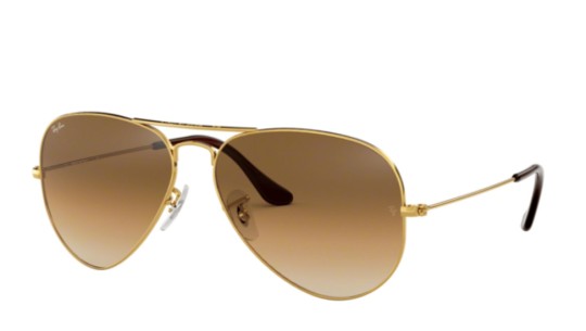 Occhiali da sole uomo donna Luxury Ray-Ban 3025 SOLE 001/51 nuova collezione