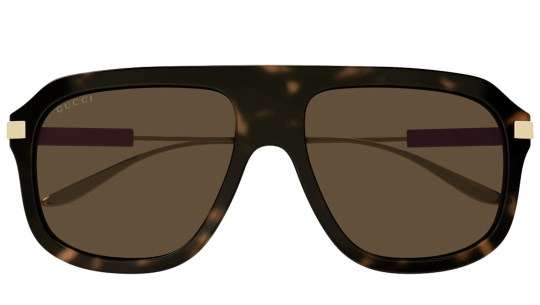 Occhiali da sole uomo Luxury Gucci GG1309S gold brown (006) nuova collezione