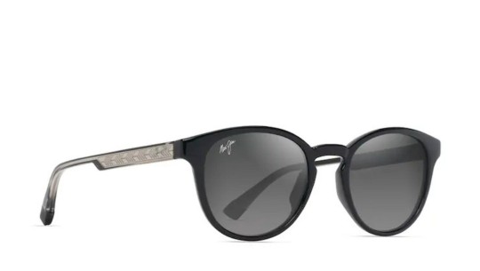 Mauijim HIEHIE grey hiehie shiny blk w t