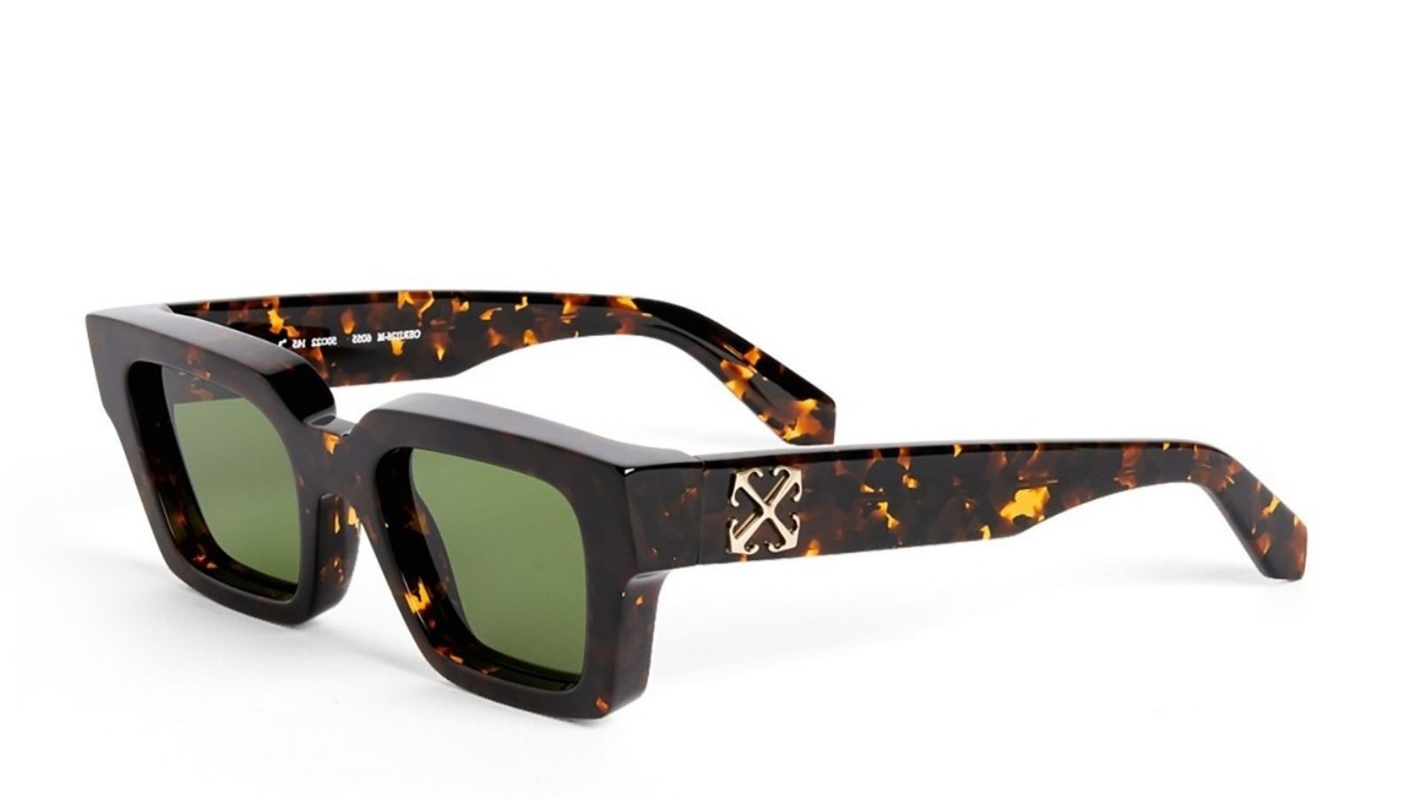 Off White OERI126 VIRGIL SUNGLASSES L 6055 havana   green