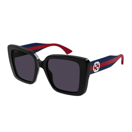 Occhiali da sole donna Luxury Gucci GG1861S 004 black blue violet nuova collezione 2