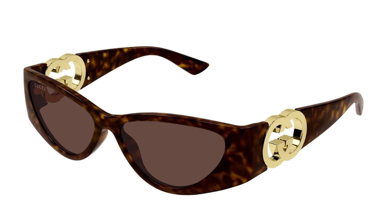 Occhiali da sole donna Luxury Gucci GG1824S 002 havana havana brown nuova collezione