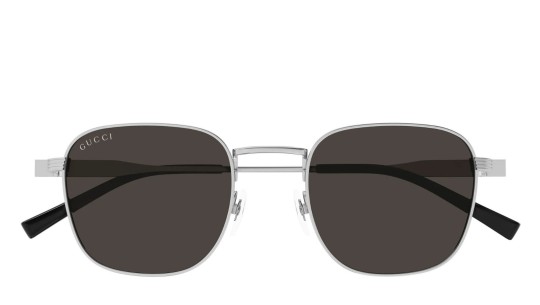 Occhiali da sole uomo Luxury Gucci GG1876S 003 silver silver grey nuova collezione