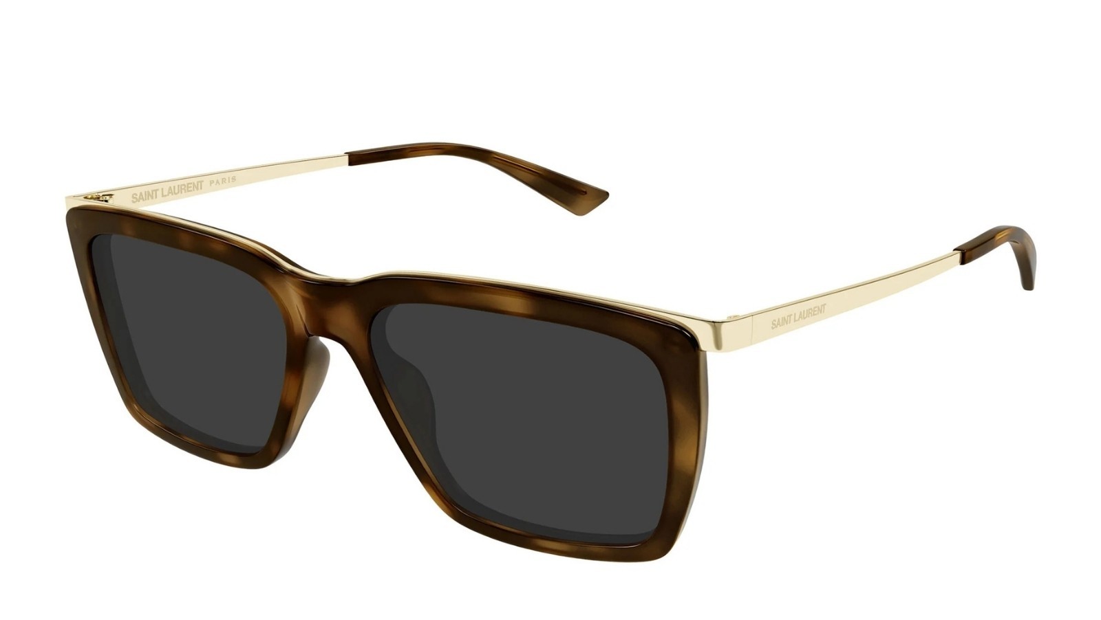 Occhiali da sole uomo Luxury Saint Laurent SL 765 004 havana gold grey nuova collezione