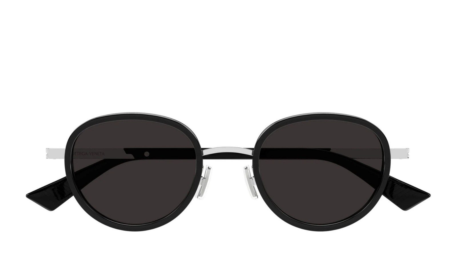 Occhiali da sole unisex Luxury Bottega Veneta BV1372S 001 black silver grey nuova collezione