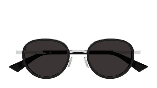 Bottega Veneta BV1372S 001 black silver grey Bottega Veneta BV1372S 001 black silver grey