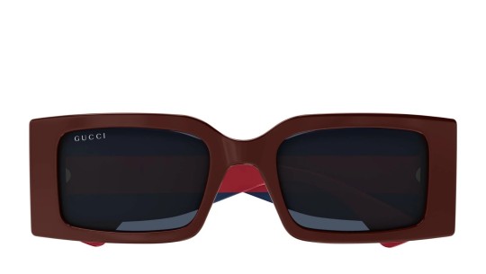 Occhiali da sole donna Luxury Gucci GG1860S 003 burgundy blue blue nuova collezione