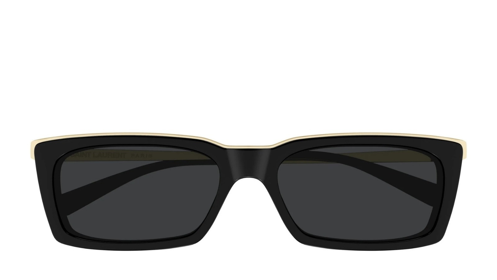 Occhiali da sole unisex Luxury Saint Laurent SL 766 001 black gold black nuova collezione