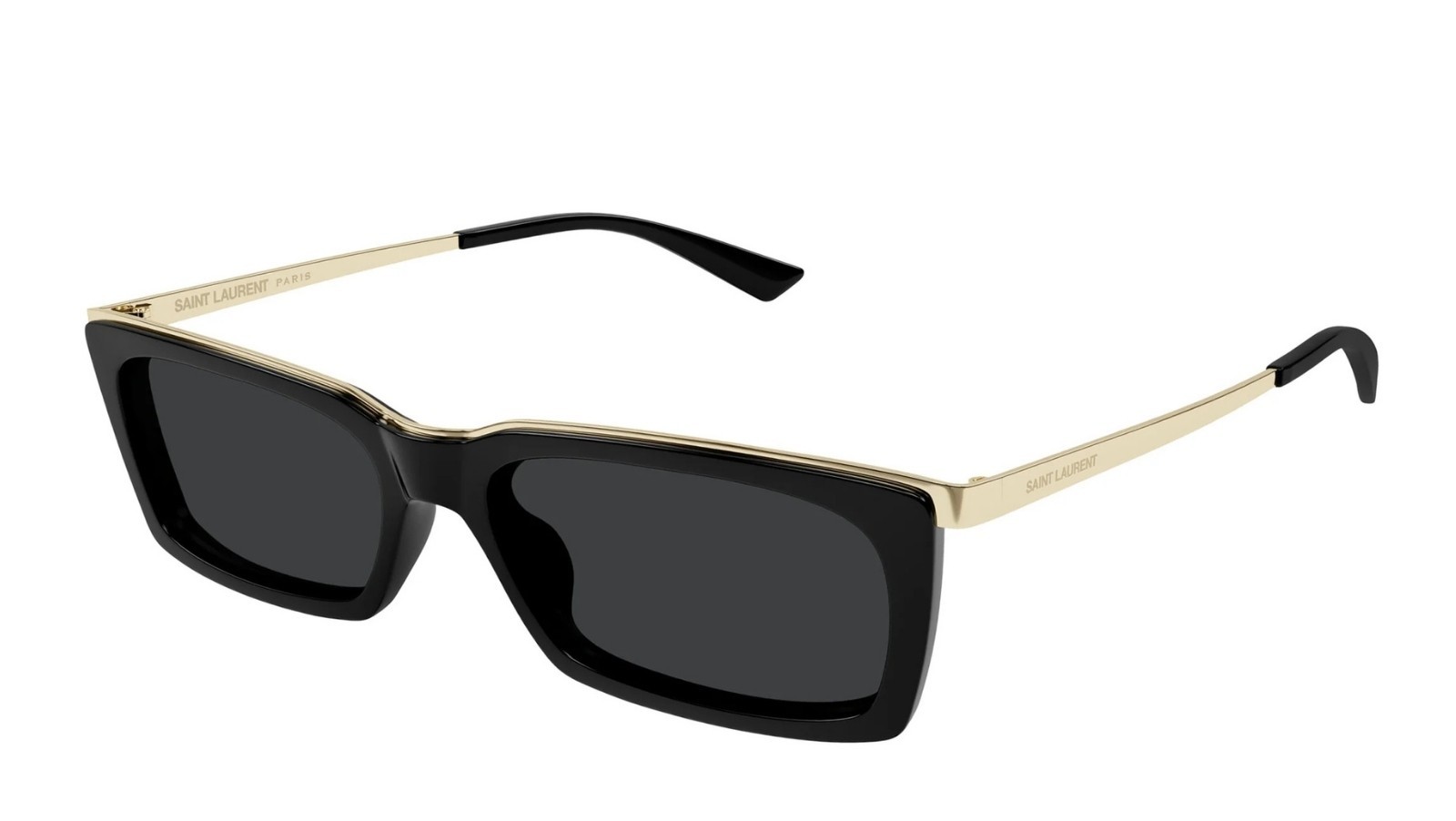 Occhiali da sole unisex Luxury Saint Laurent SL 766 001 black gold black nuova collezione