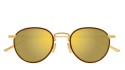 Bottega Veneta BV1389S 004 gold gold gold