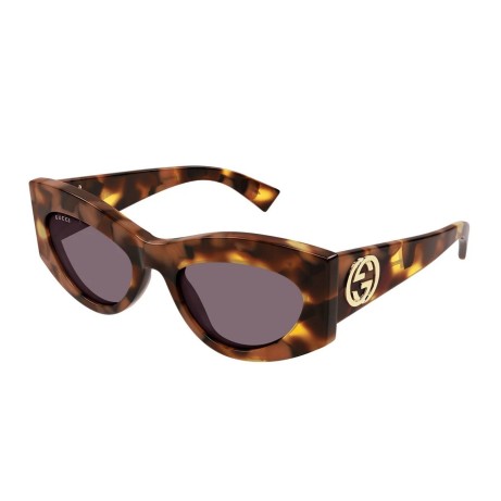 Occhiali da sole donna Luxury Gucci GG1843S 003 havana havana violet nuova collezione 2