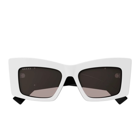 Gucci GG1842S 006 white black brown