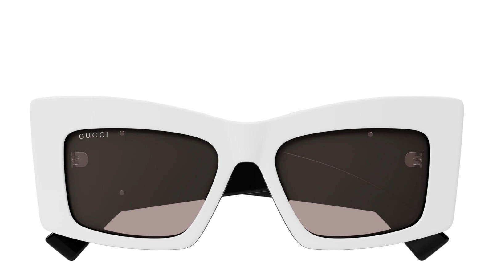 Occhiali da sole donna Luxury Gucci GG1842S 006 white black brown nuova collezione