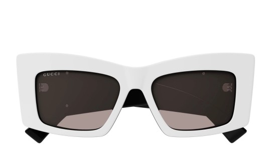 Occhiali da sole donna Luxury Gucci GG1842S 006 white black brown nuova collezione