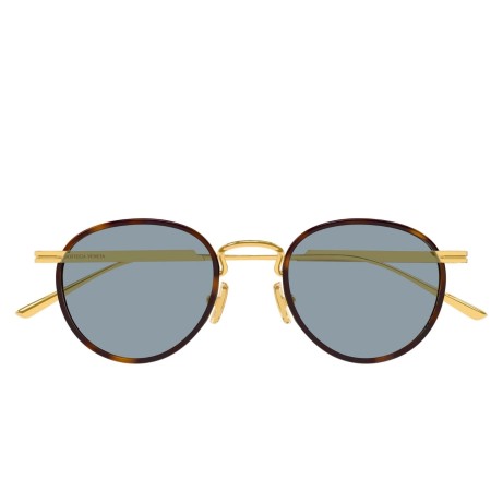 Bottega Veneta BV1389S 002 gold gold blue