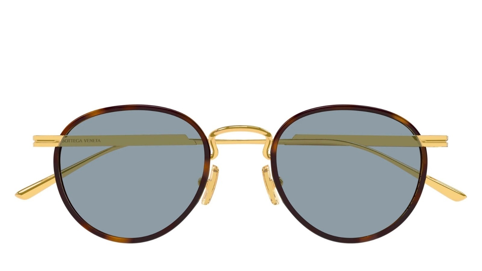 Occhiali da sole uomo Luxury Bottega Veneta BV1389S 002 gold gold blue nuova collezione Occhiali da sole uomo Luxury Bottega Veneta BV1389S 002 gold gold blue nuova collezione