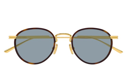 Bottega Veneta BV1389S 002 gold gold blue Bottega Veneta BV1389S 002 gold gold blue