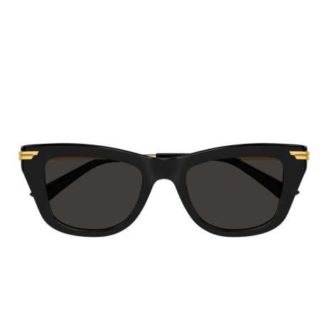 Bottega Veneta BV1369S 001 black gold grey