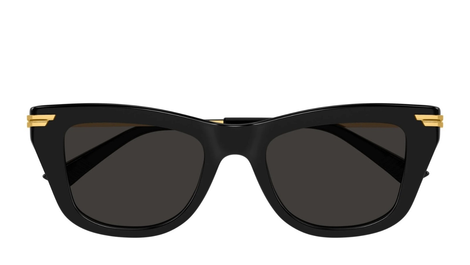 Occhiali da sole donna Luxury Bottega Veneta BV1369S 001 black gold grey nuova collezione