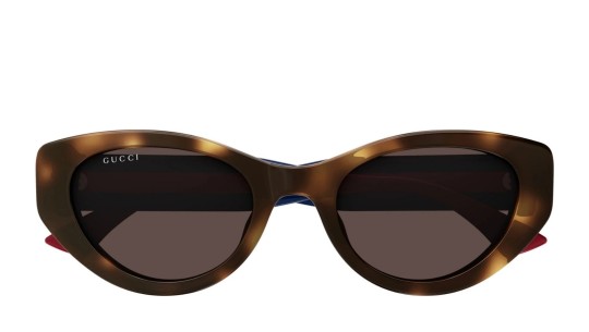 Occhiali da sole donna Luxury Gucci GG1862S 002 havana blue brown nuova collezione Occhiali da sole donna Luxury Gucci GG1862S 002 havana blue brown nuova collezione