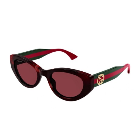 Occhiali da sole donna Luxury Gucci GG1862S 003 havana green red nuova collezione 2