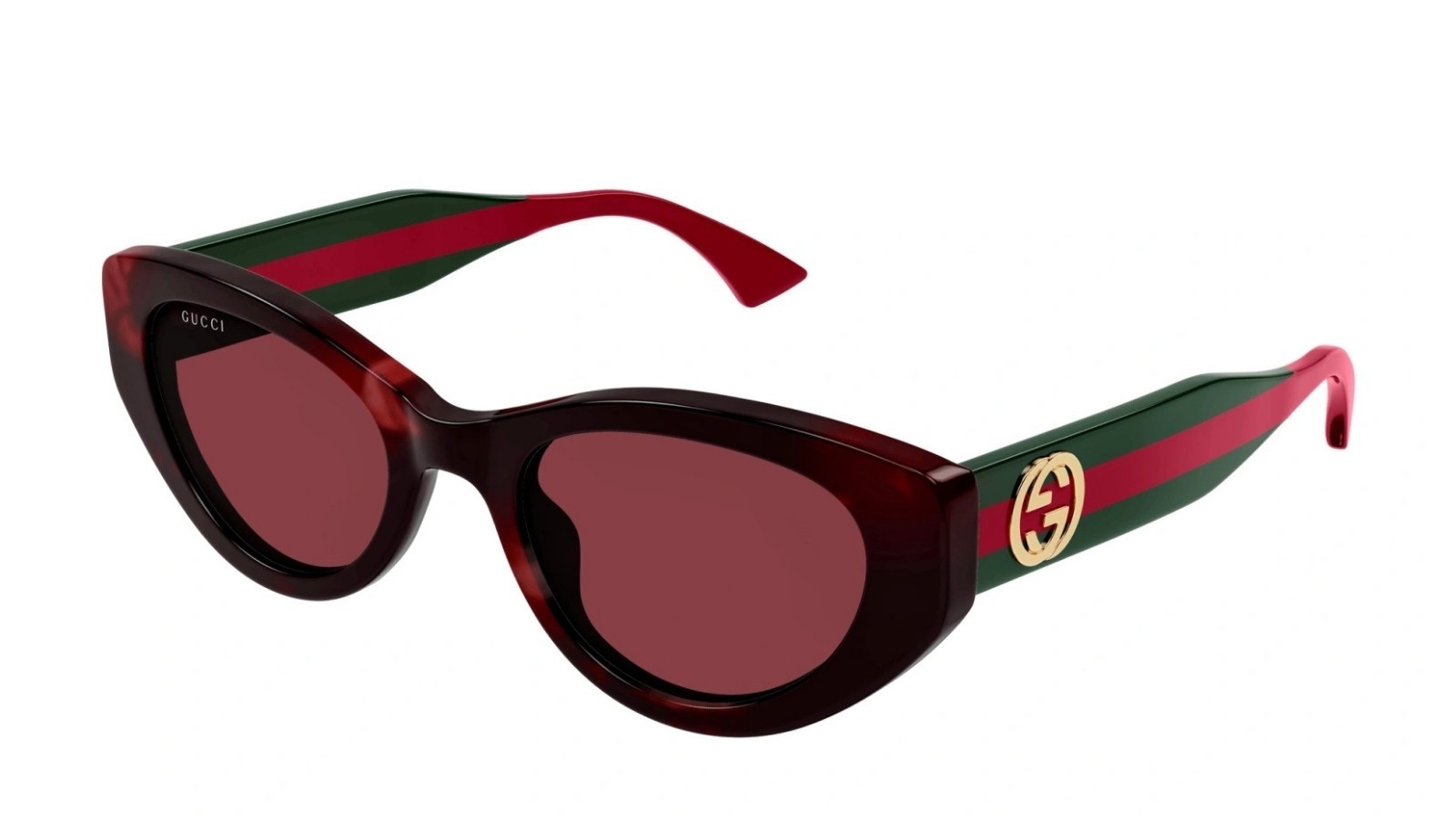 Occhiali da sole donna Luxury Gucci GG1862S 003 havana green red nuova collezione