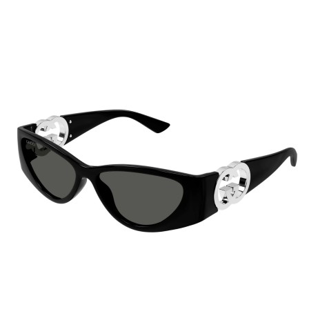 Occhiali da sole donna Luxury Gucci GG1824S 001 black black grey nuova collezione 2